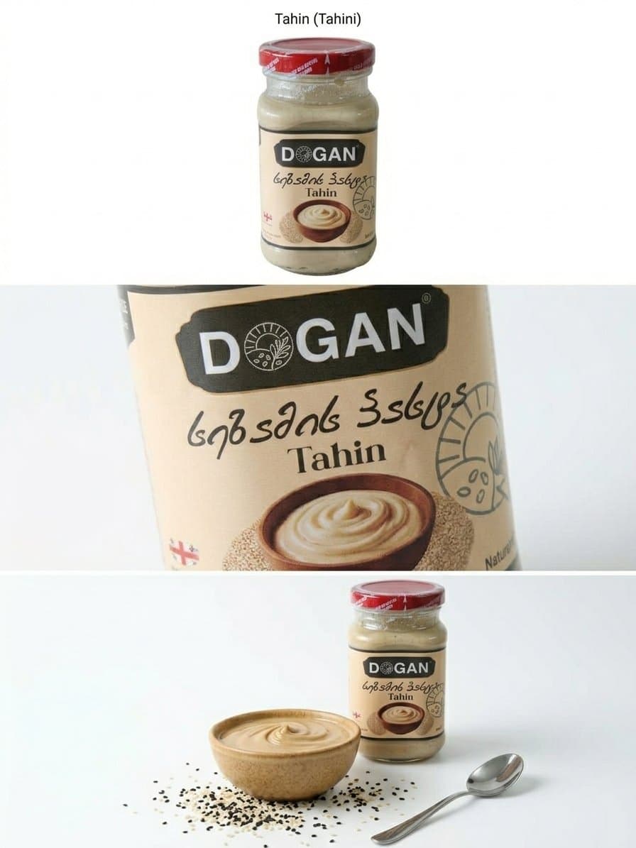Dogan თაჰინი (სეზამის პასტა)